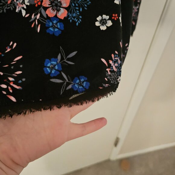 Floral Torrid Dress with Bell Sleeves - 14 - Picture 6 of 6